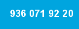 936 071 92 20 936 071 92 20